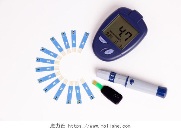 医疗糖尿病血糖测试血糖仪和试纸